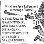 What are Free Fallers and Wreckage Riders?